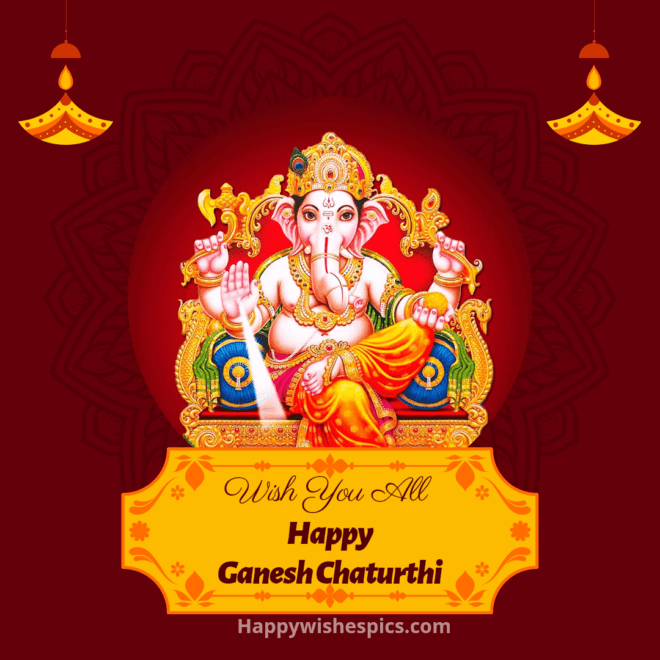 Happy Ganesh Chaturthi 2022 Status | Wishes Pics