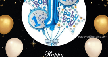 Happy 1st Birthday Wishes Baby Boy