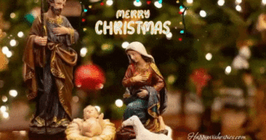 Merry Christmas Religious Gif
