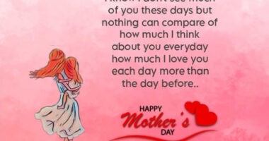 Touching Message For Mothers Day