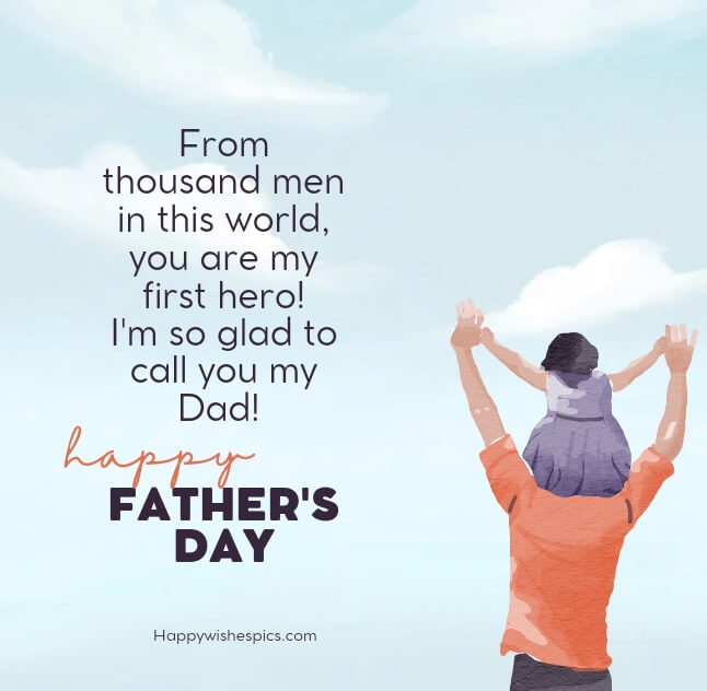 Happy Father’s Day 2023 Message From Daughter | Wishes Pics