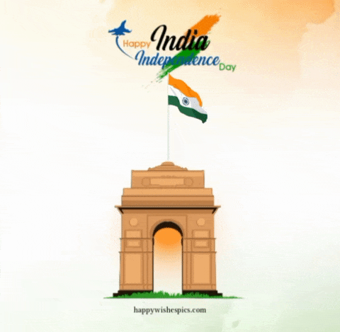 Happy Independence Day Gif | 15th Aug Gifs 2023 | Wishes Pics