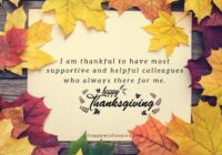 Happy Thanksgiving Message To Colleagues