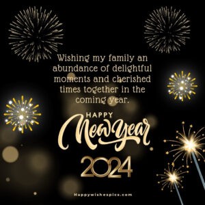 Happy New Year 2024 Wishes For Family & Friends | Happy Wishes