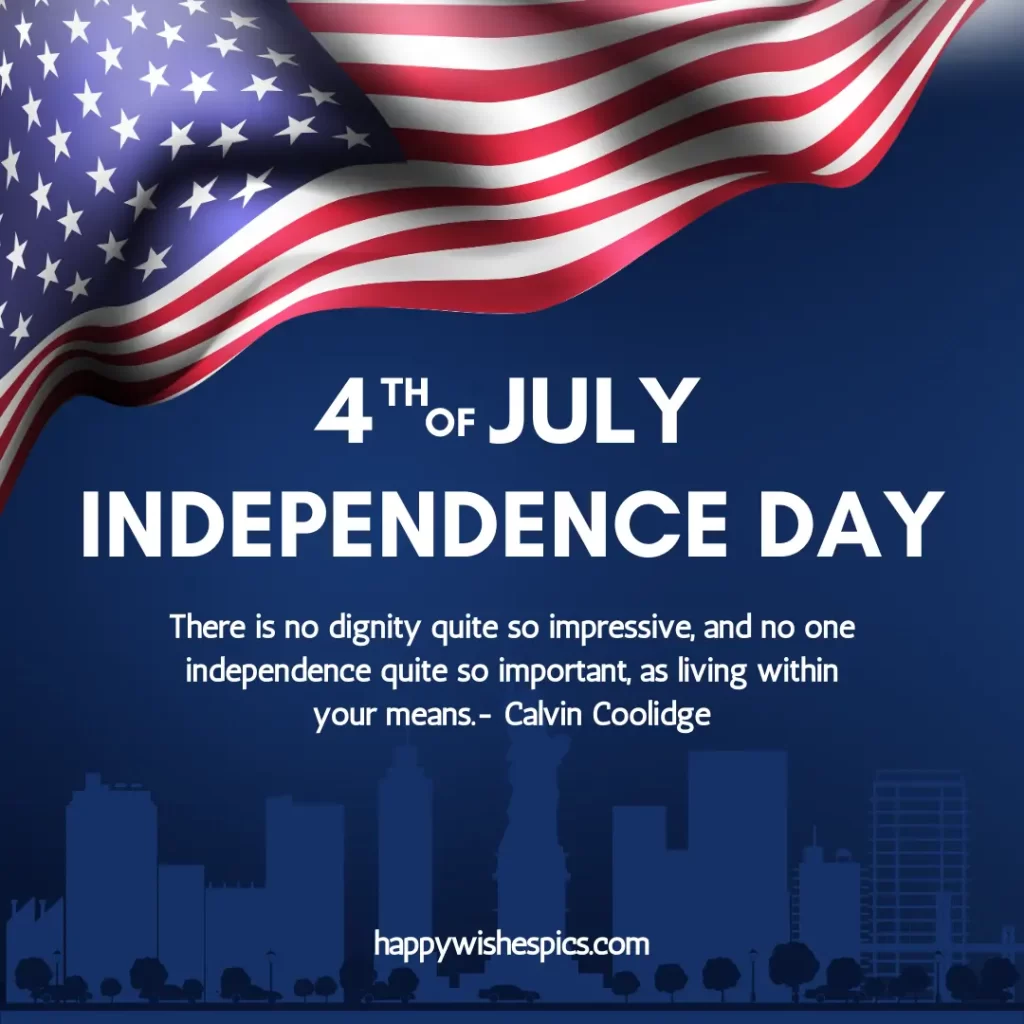USA 4th of July 2024 Quotes Images
