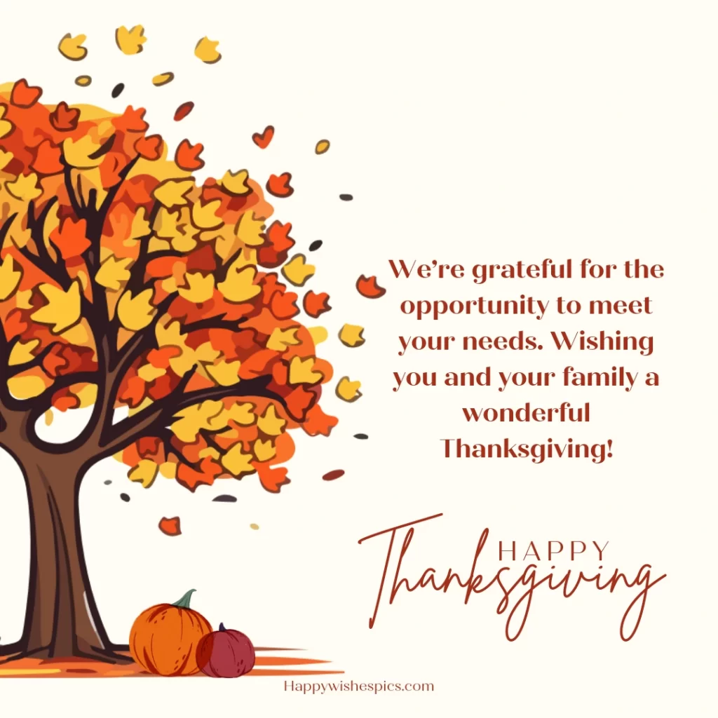 Professional Happy Thanksgiving 2024 Messages