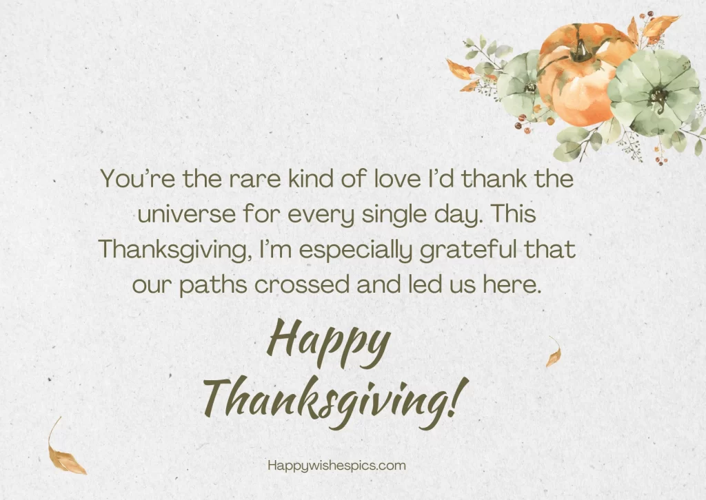 Thanksgiving Quotes For Boyfriend