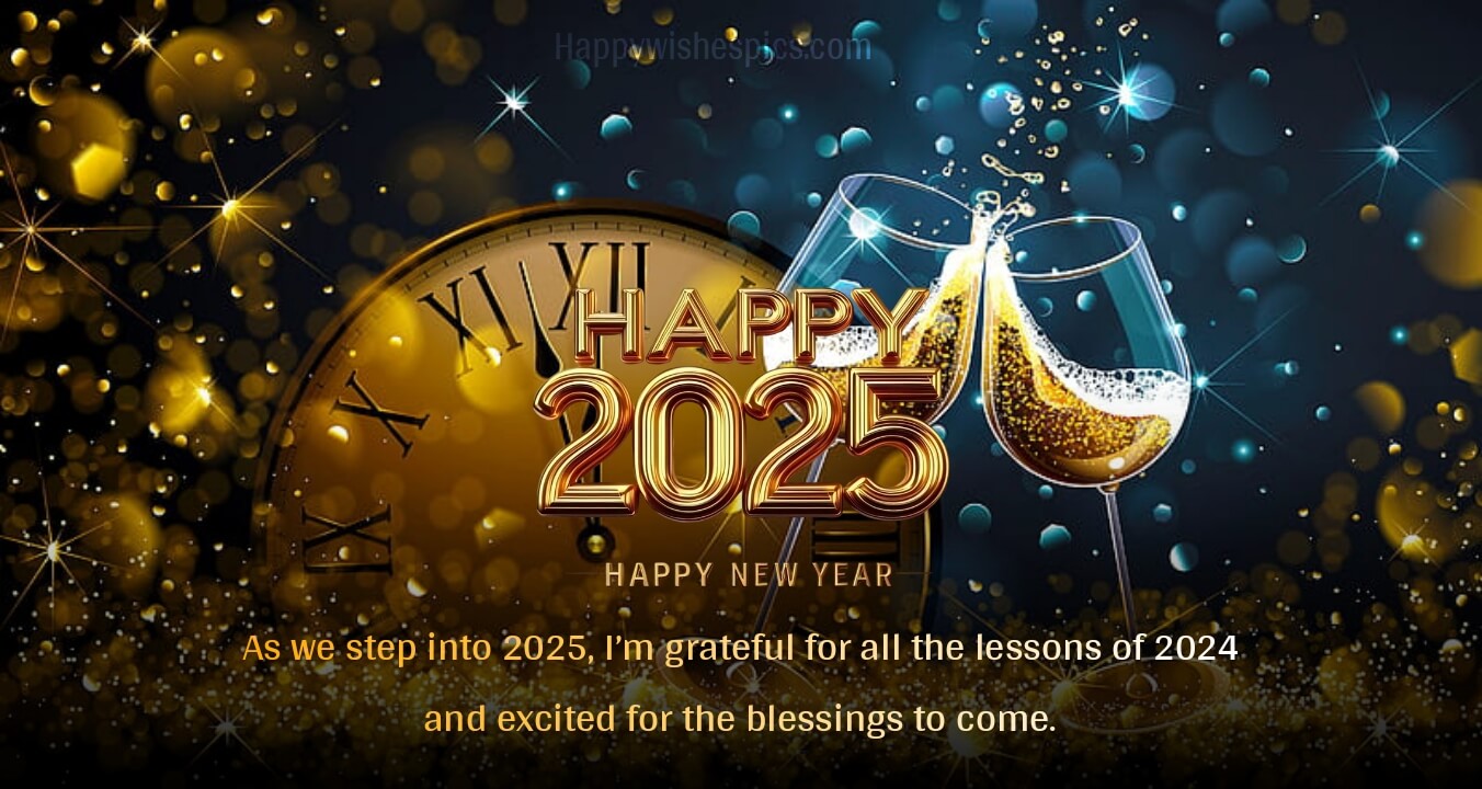 Happy New Year 2025 Status, Wishes In English Happy Wishes