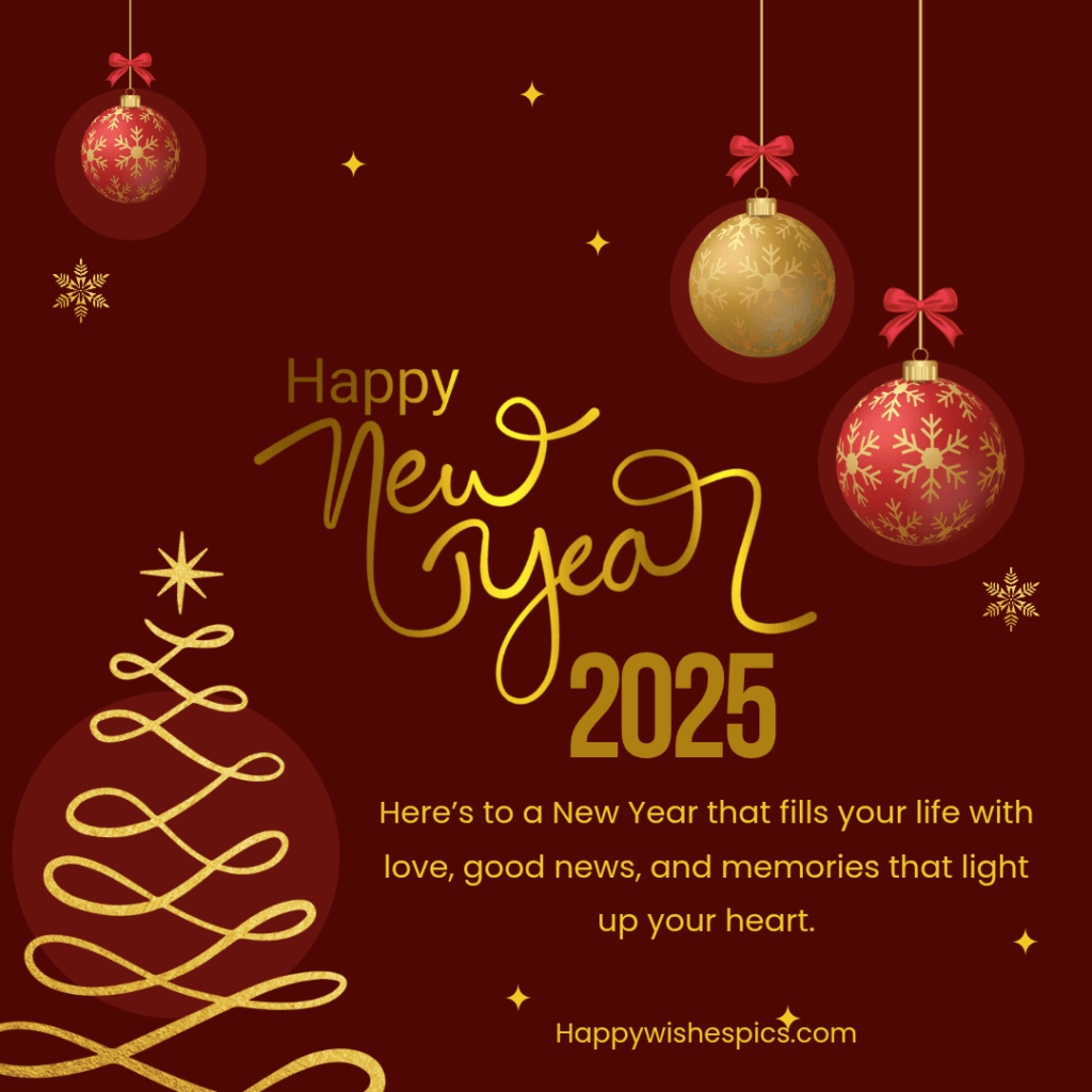 Happy New Year 2025 Wallpaper Wishes