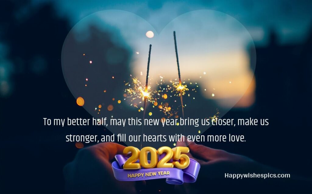 Happy New Year 2025 Wishes For Spouses