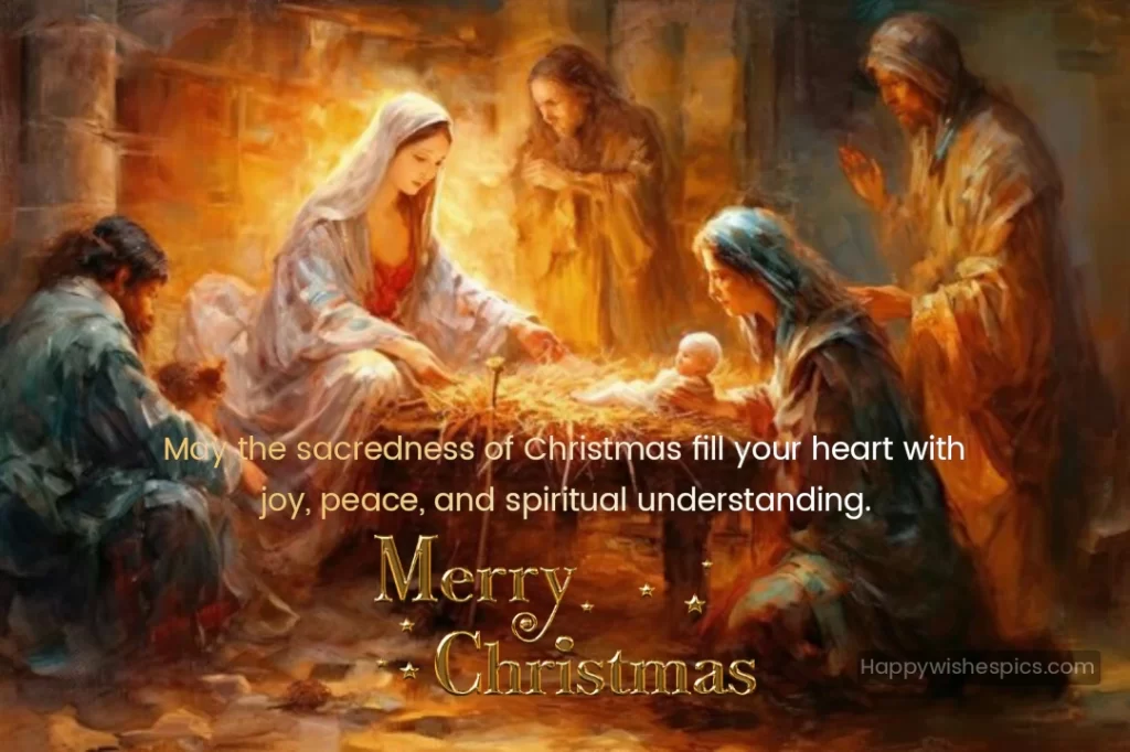 Merry Christmas 2024 Religious Messages Images