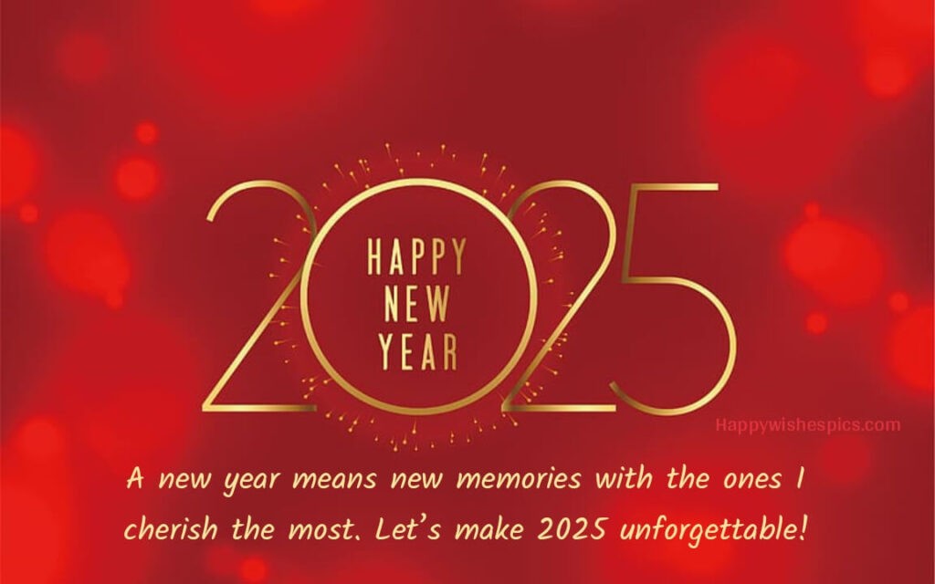 Short New Year 2025 Wishes Images