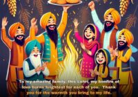 Happy Lohri Wishes For Family 2025