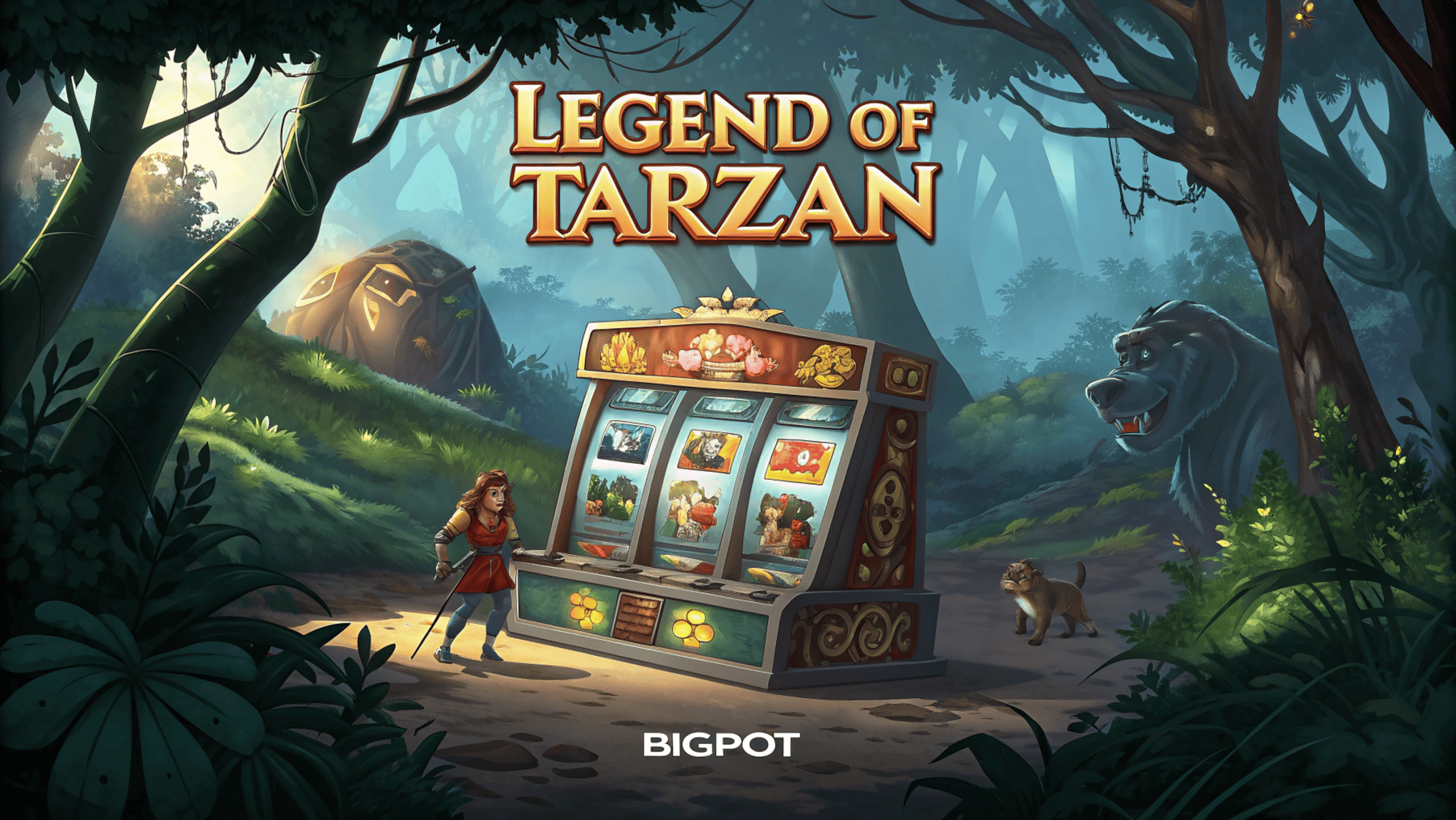 Legend of Tarzan Bigpot Sensasi Luar Biasa Tiap Detik Menanti!